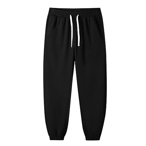 Baggy jogging homme gris large pants de yoga mode rue uni
