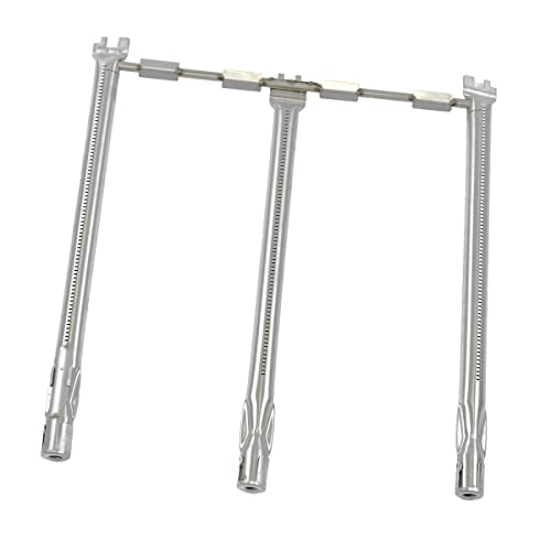 Spirit 320 Ersatzteile, 46cm Edelstahl Brenner 69787 für Weber Spirit 300 Serie, Spirit E310 S310 E320 S320 E330 S330 (Mit Fronttasten), Weber Spirit II//LX 310 Series, Spirit Brenner 320