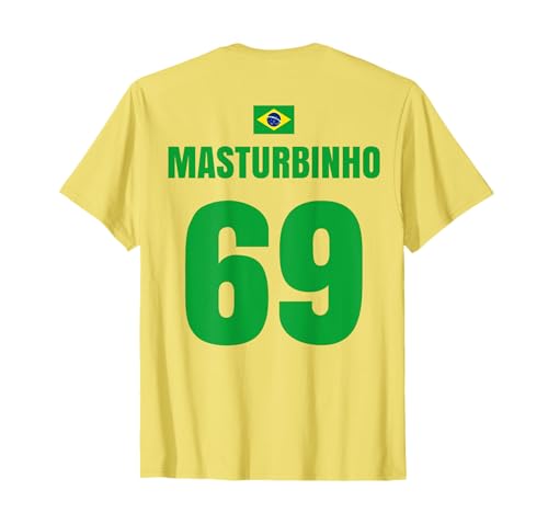Masturbinho Brasilien Sauf Trikot Herren Partyurlaub T-Shirt