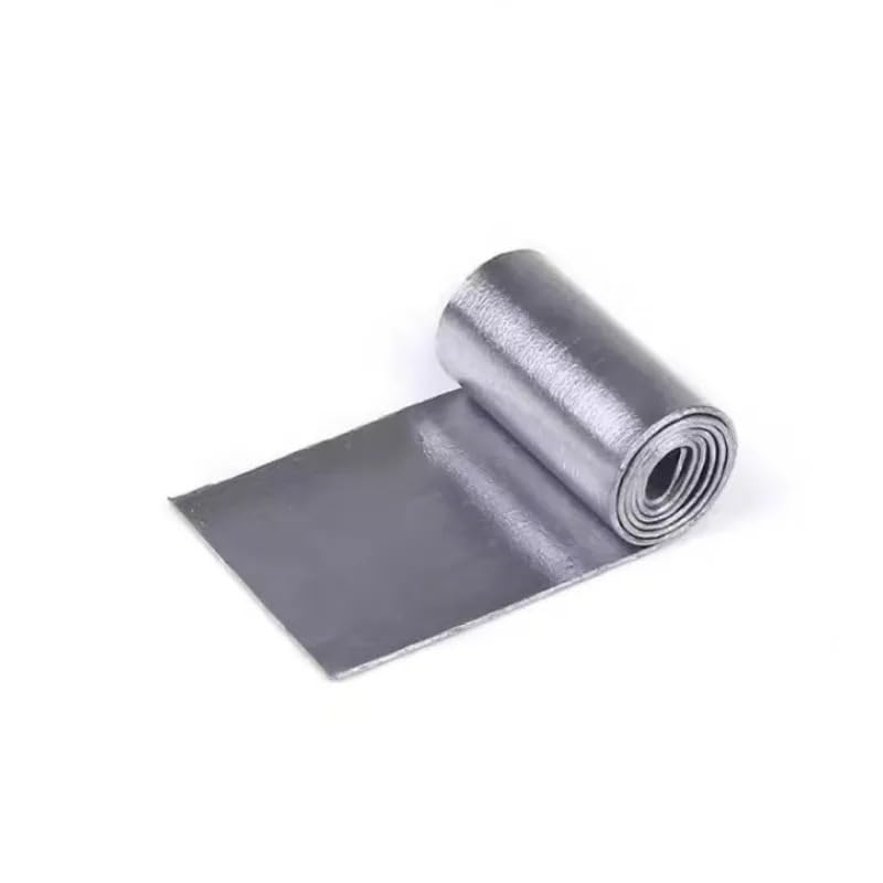 WENWENLEE High Purity Metal Lead foil, Lead Sheet, Lead Coil, Radiation Protection Pb99.99%(1.0x100x1000mm)