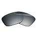 BlazerBuck Polycarbonat Polarisierte Ersatzgläser für BOSE Tenor Sonnenbrillen - Silberchrom