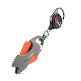 VENSE Retractable Fishing Line Cutter with Ceramic Blades, That Cut Braid, Mono and Fluoro Lines Clean and Smooth, Corrosion - Resistant Scissors, Includes Zinger Retractor Extra.