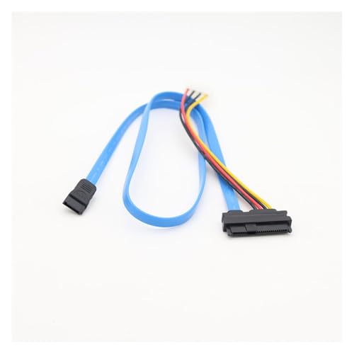 Cable adaptador SATA 7 PIN a S/A/S 29 PIN SFF-8482 y 4 PIN macho miniatura 2