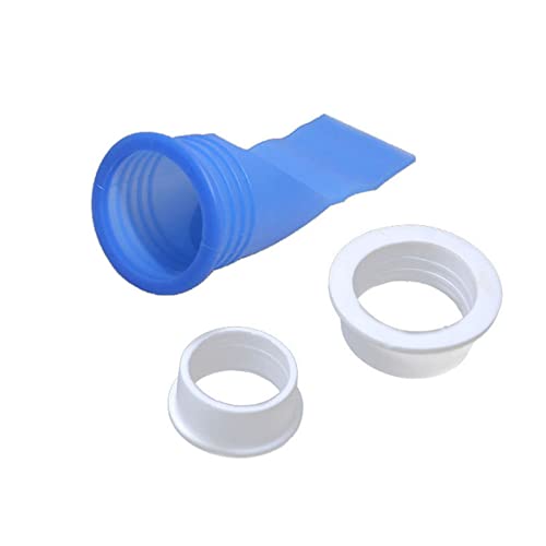 Shower Floor Drain Backflow Preventer, Waterless Trap Seal with 2 Reducing Ring - Image 2