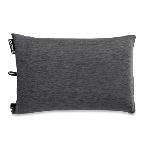 NEMO Equipment Fillo Backpacking & Camping Pillow – Black Pearl/Birch Bud – One Size
