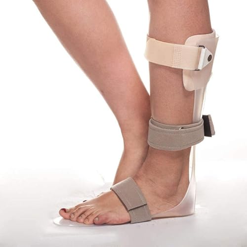 Ortesis de caída de pie, férula ortopédica para el tobillo, tobillera para el tratamiento de la fascitis plantar, tendinitis de Aquiles y pie caído