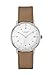 Produktbild JUNGHANS max Bill Armbanduhr Kleine Automatic Beige/Silberfarben 027/4107.02