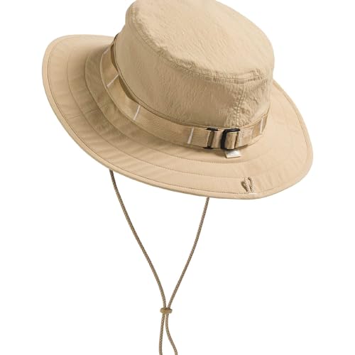 Image of The North Face Class V Brimmer - Lightweight Summer Bucket Hat for Men & Women, UPF 40+ Protection, Chin Strap