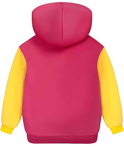 SWISSWELL Hooded Jacket for Boys Full Zip Ultra Soft Sherpa Fleece Hoodie Sweatshirt for Kids School Hooded Outerwear