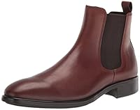 ECCO Men's City Tray Chelsea Boot, Cognac, EU 43/US 9-9.5