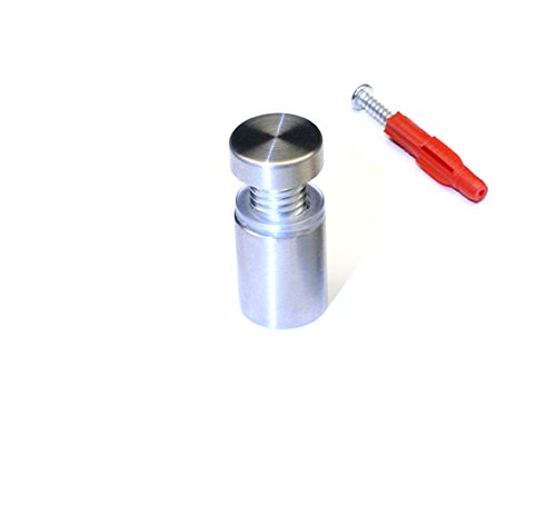 B de Marchandises neuf Support abstands mural 16 x 25 m. filetage en acier inoxydable V2 A Plaque de fixation acrylique Cover