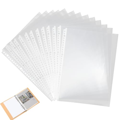 Pochettes transparentes perforées A4 x100 protègent vos documents