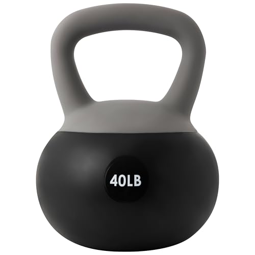 ALTLER Soft Kettlebell 10-50LBS Safe Strength Training Kettlebell Anti-Slip Grip Weight for Home Workouts and Men/Women/Beginners