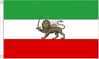 FlagSuperstore Iran Old Persia Flag 5 x 3 FT - 100% Polyester With Eyelets