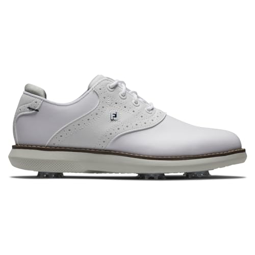 FootJoy Unisex-Child Traditions Junior Golf Shoe2
