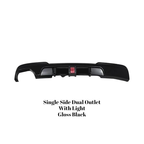 Difusor de paragolpes trasero exclusivo para Serie 5 F10 F11 con acabado M Sport y luz 2