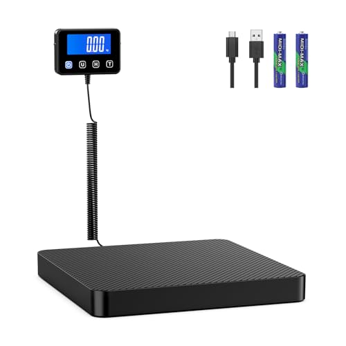Ankilo Escala de envío digital de 50 g/200 kg. Las básculas de paquetes con pantalla LCD se pueden utilizar en oficinas de correos, almacenes y en tiendas minoristas.