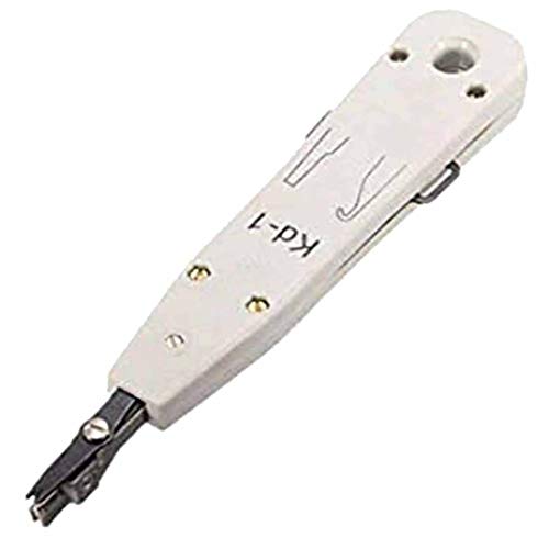 Image of DIY Crafts Portable Rj11 Rj45 Cat5 Punch Down Impact Wire Cutter (Multicolour) (Design # No 1, Multicolour)