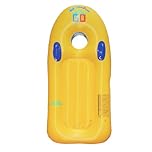 Inflatable Bodyboard Kids Boogie Board with Handles Portable Surfboard Pool Float Beach Surfing Swimming Summer Water Fun for Kids Boys Girls