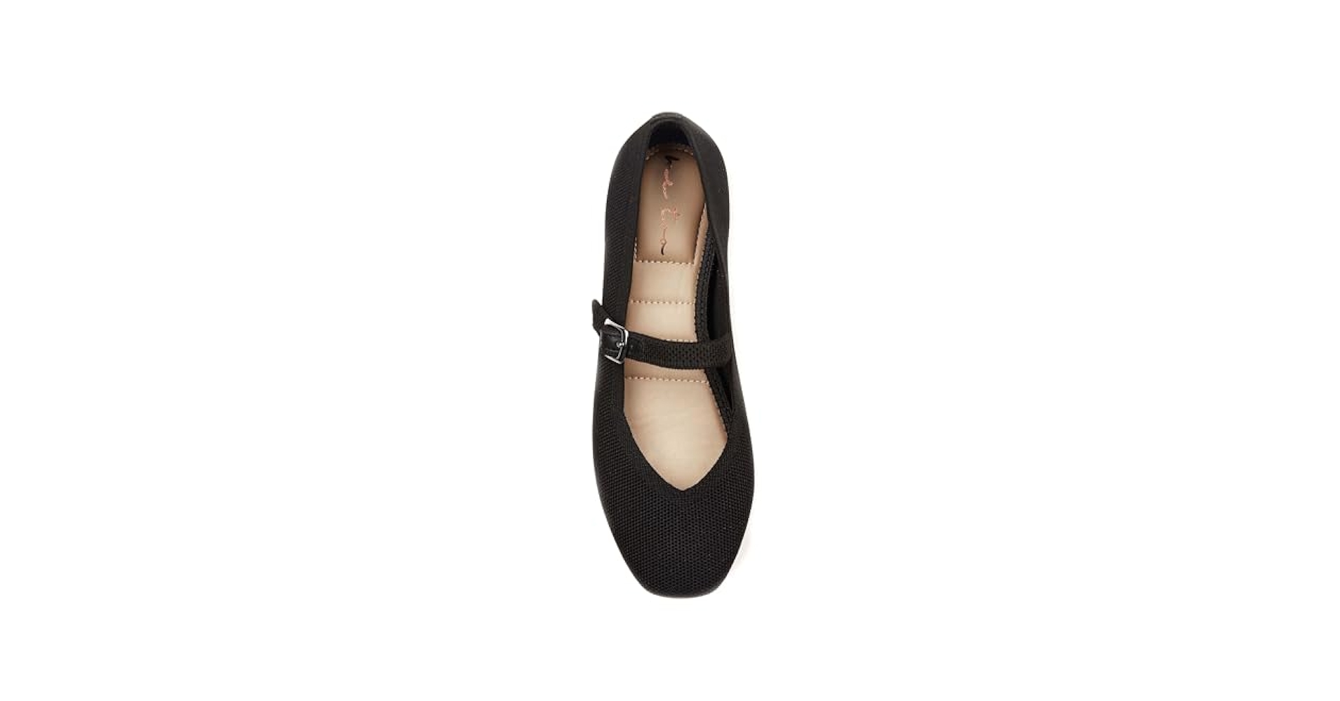Amazon.com | ME TOO Serenity Mary Jane Flat Black Mesh | Flats