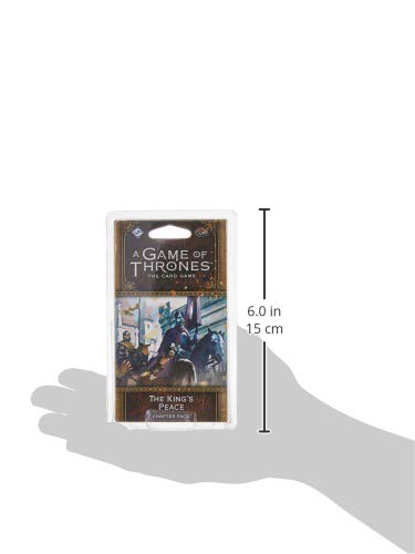 Fantasy Flight Games A Game Of Thrones LCG: The King's Peace Chapter Pack – Espansione Gioco Di Carte, Multicolore - 4