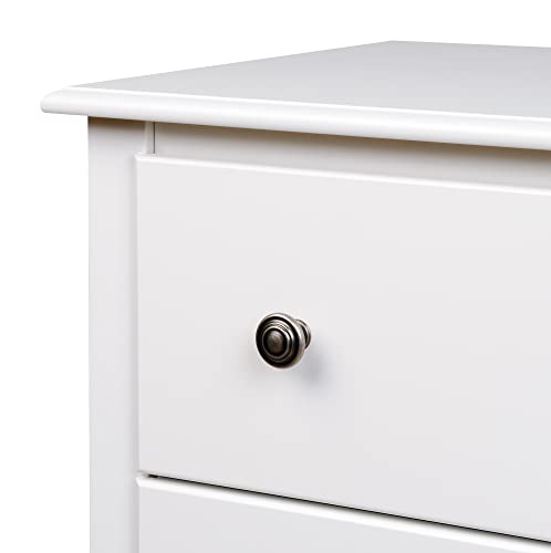 Prepac Monterey 6 Drawer Dresser For Bedroom, 16" D X 48" W X 29" H, White #TOP4