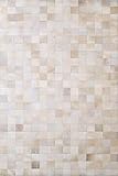 Leather Patchwork Rug – Beige Checkered Cowhide Area Rug, Handmade Rectangle Carpet for Living Room, Bedroom & OfficeDecor – Leather Hairon Cow Hide - (4 x 6)
