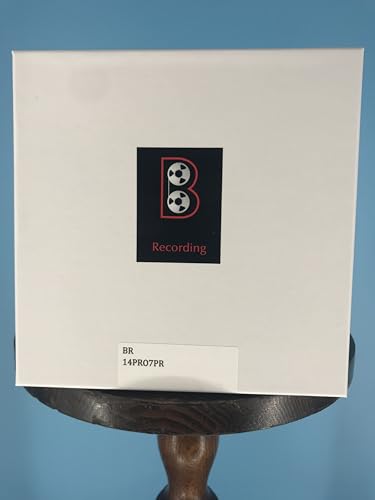 Burlington Recording 1/4\"x 1200\' PRO Series Reel To Reel Tape 7\" Plastic Reel 1.5 Mil