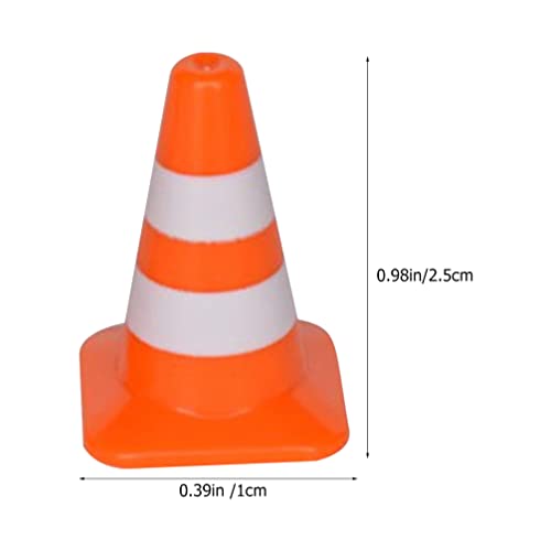 Nuobesty 30Pcs Mini Traffic Signs Miniature Traffic Cones Barricades Signs Traffic Scene Roadblock Toys Road Sign Models Kids Early Educational Cognitive Toys #TOP5