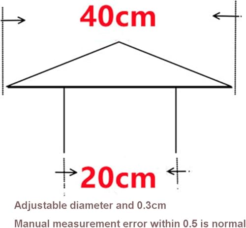 Osłona komina, nasadka kominowa ze stali nierdzewnej, 9-23 cm (19 cm (7,48 cala))(20cm(7.87in))