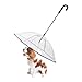 LESYPET Pet Umbrella Dog Umbrella With Leash, Fits 20" Pet's Back Length