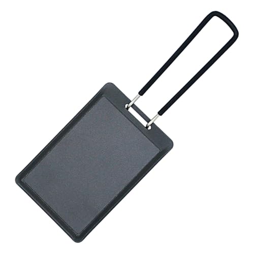 Wezalget Placa para parrilla para barbacoa, sartén para carne para | Sartén plana antiadherente, sartén multiusos para barbacoa, sartén cuadrada portátil, sartén para carne para viajes, al aire