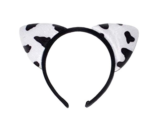 Lucky God 6pcs Girls Cat Ears Headband Lovely Cartoon Hair Band for Fancy Dress Party, Mixed Colors, One Size