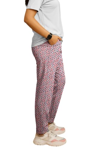 Image of TIRUPUR GUIDEFASHION Women's Cotton Printed Pyjama Black