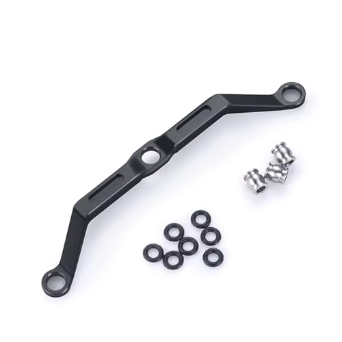 RC�J�[�p�X�e�A�����O�v�����b�h For TRX-4M For Bronco For Defender 1/18 �^�J/�A���~�j�E�������X�e�A�����O�����N �����P�[�W���b�h RC�N���[���[�J�[�p�[�c����уA�N�Z�T���[ �����p(Black)