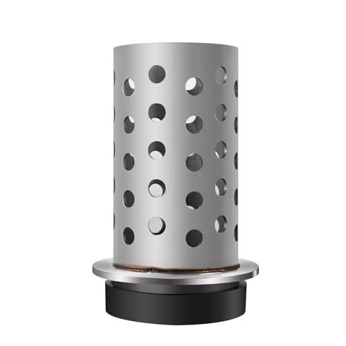 DZQ 3.5 x 7 Perforated Casting Flask with Rubber Sprue Base