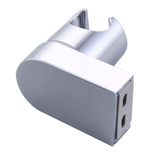 SEWOART Soporte para Cabezal de Ducha Ajustable ABS Base Fija Giratoria 360° para Ducha Soporte Resistente Instalación Pared Uso Baño y Bidé