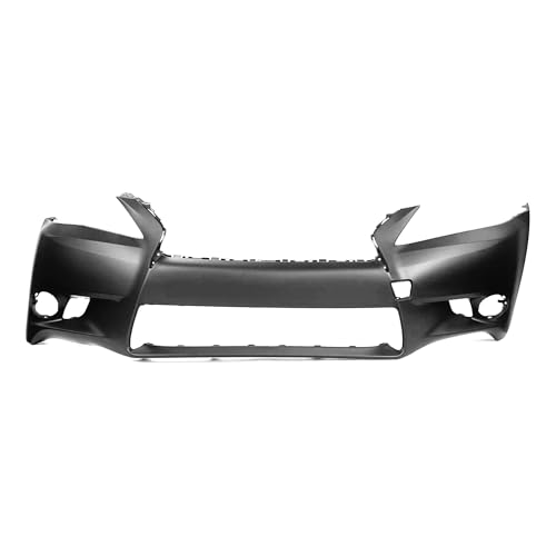 Image of FitParts Compatible with Lexus GS350 /GS450h 2013 Front Bumper Cover | Primed, Without Parking Sensor Holes, Sedan, Ready to Paint, OEM 521193A915, LX1000228