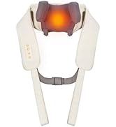 arboleaf ネックケア 首・肩・腰・背中・太もも ネックリラックス リラクゼーション器 温熱機能【エステティシャン監修】コードレス USB充電式 強度調節 長さ調節 軽量 操作簡単 母の日...