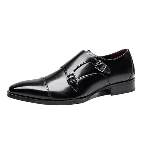 Elegant Men's Leather Oxfords Shoes Slip-On Luxury Patent Leather Tuxedo Loafers for Parties and Banquets