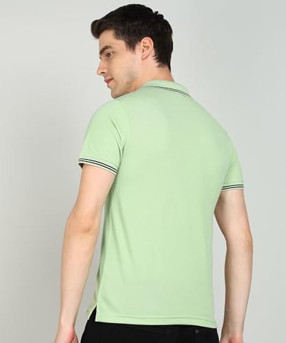 Image of INKKR Men's Soild Half Sleeve Polo T-Shirt Combo