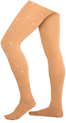 Image of ChloeNoel Figure Skating Footed Tights TF8830
