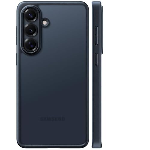 TORRAS Shockproof for Samsung Galaxy S26 Case, [12FT Military-Grade Drop Protection] Slim Thin for Samsung S26 Case, Anti-Fingerprint Translucent Matt