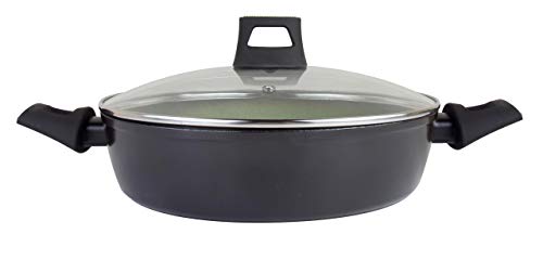 Preisvergleich Produktbild Amercook Avocado Kasserolle mit Deckel, 26 cm