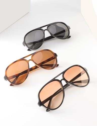 Polarized Sunglasses for Women, Womens Sunglasses Polarized for Shopping, Driving, 3PACKS4