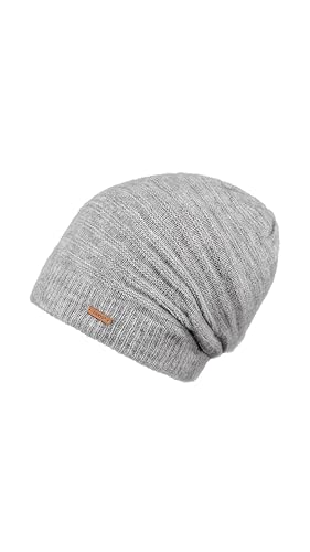 Barts Seume Beanie Wintermütze (one Size, Heather Grey)