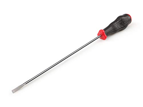 Image of TEKTON Long 3 /16 Inch Slotted High-Torque Screwdriver | DHS34188 | Made in USA