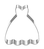 ZDYWY Princess Dress Skirt Shaped Cookie Cutter