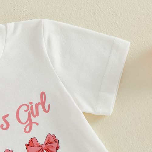 Image of Kayotuas Toddler Girl Summer Clothes Big Sister Outfit Letter Short Sleeve T-shirt Layered Tutu Skirt Set Cute Birthday Dress