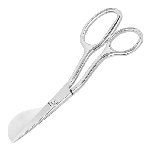 KUONIIY Präzisionsschere aus Edelstahl mit Entenkopfspitze für...